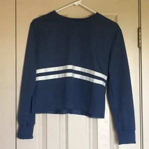 Cropped sweatshirt
